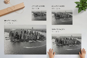 Plakat na płótnie Miejska panorama