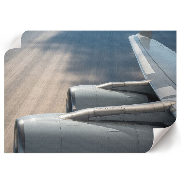 Plakat ścienny Samolot detal