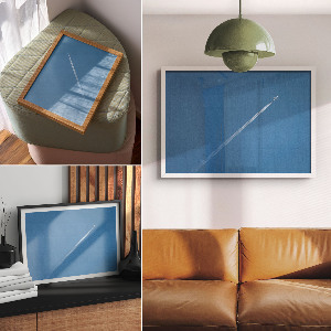 Plakat dekoracyjny Lotniczy pejzaż