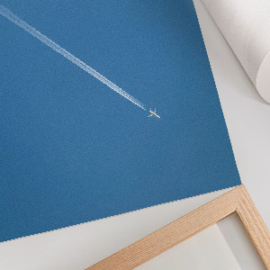 Plakat dekoracyjny Lotniczy pejzaż