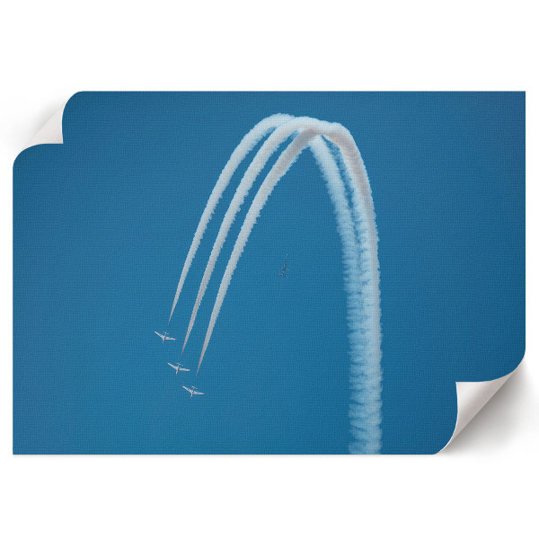 Plakat Lotnictwo na niebie