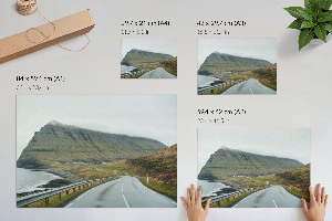 Plakat Górska droga