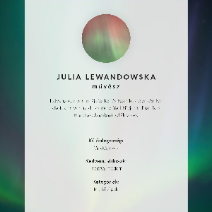 Plakat na płótnie Zorza polarna