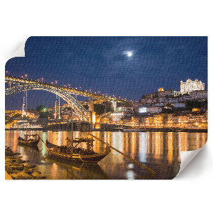 Plakat na płótnie Nocne miasto