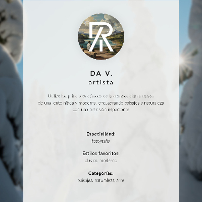 Plakat przedstawiający wyspiarski krajobraz