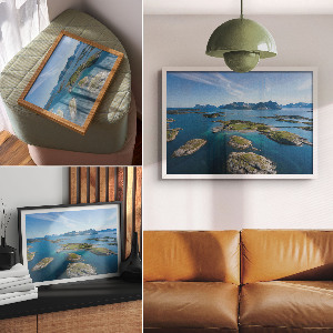 Plakat Wyspiarski krajobraz