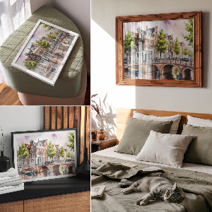 Plakat na płótnie Miejski klimat