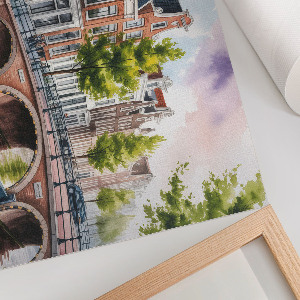 Plakat na płótnie Miejski klimat