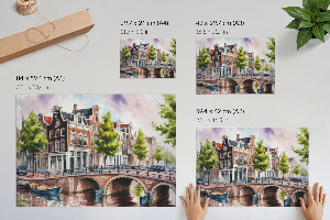 Plakat na płótnie Miejski klimat