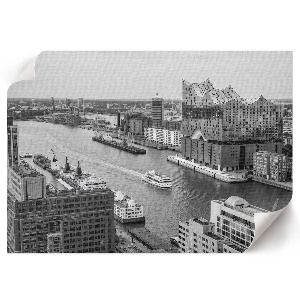 Plakat dekoracyjny Miejska przystań