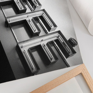 Plakat dekoracyjny Neon miejski