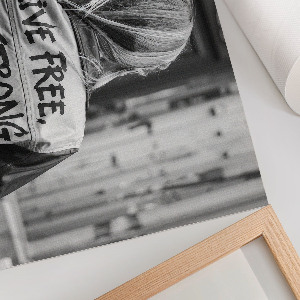 Plakat na ścianę Silny przekaz