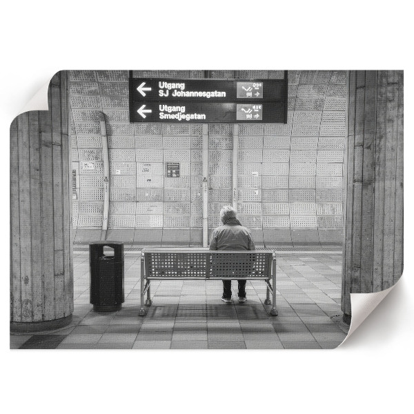 Plakat dekoracyjny Stacja metra