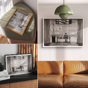 Plakat dekoracyjny Stacja metra