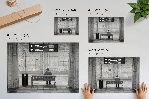 Plakat dekoracyjny Stacja metra