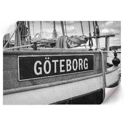 Plakat przedstawiający Łódź i Göteborg