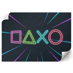 Plakat na ścianę Gamingowe znaki