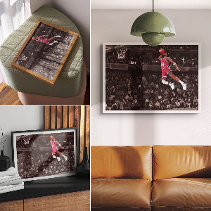 Plakat dekoracyjny Sportowa akcja