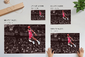 Plakat dekoracyjny Sportowa akcja