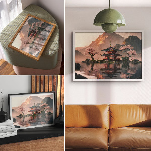 Plakat Orientalna harmonia