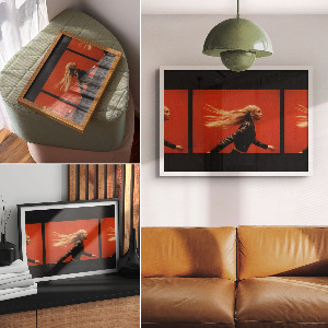 Plakat na płótnie Ruch i energia