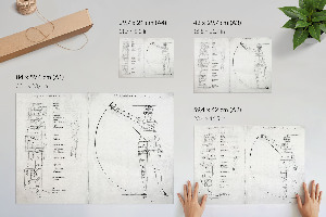 Plakat Rysunek człowieka