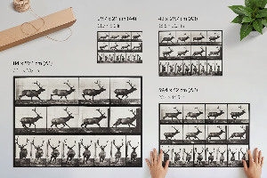 Plakat na ścianę Lokomocja zwierząt