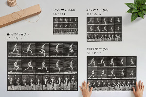 Plakat ścienny Lokomocja zwierząt