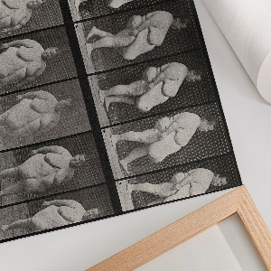 Plakat ścienny Otyła kobieta