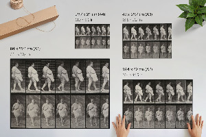 Plakat ścienny Otyła kobieta