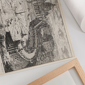 Plakat Dziedziniec Watykanu