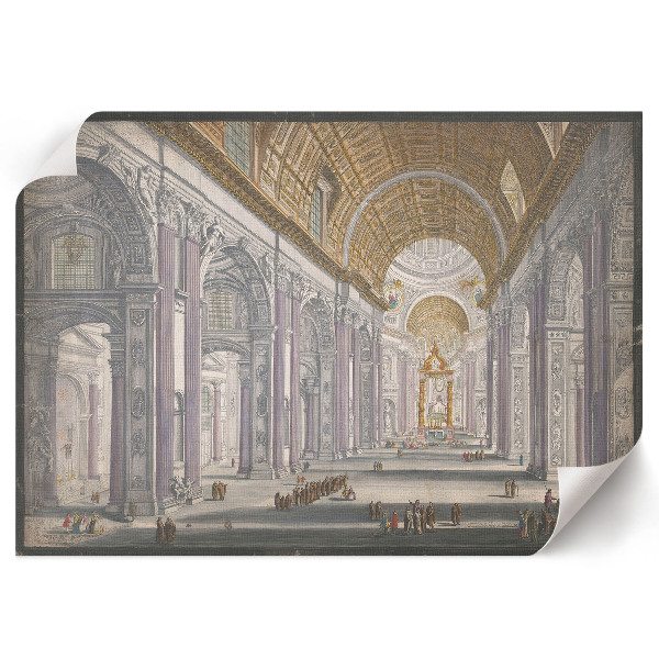 Plakat na płótnie Wnętrze Bazyliki