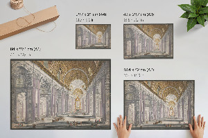 Plakat na płótnie Wnętrze Bazyliki