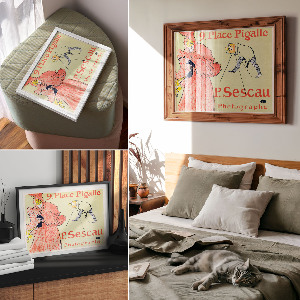 Plakat na ścianę Le Photographe Sescau