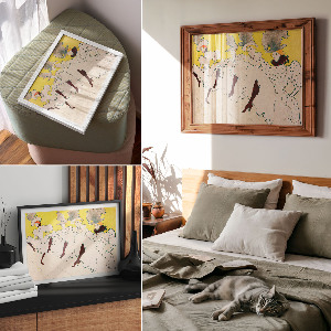 Plakat dekoracyjny Trupa Mademoiselle