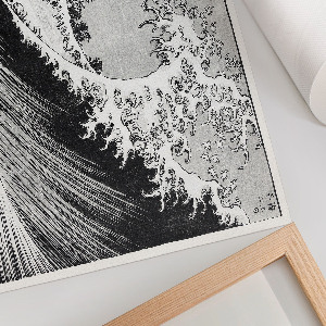 Plakat na płótnie Sto widoków Fuji