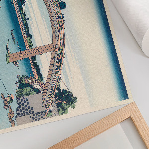 Plakat dekoracyjny Widok spod mostu
