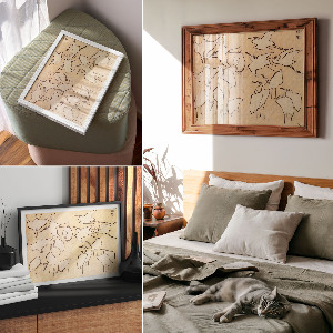 Plakat ścienny Czaple