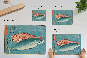 Plakat dekoracyjny Żółtoogon i okoń