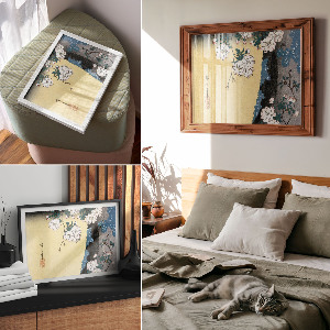 Plakat na ścianę Kwiaty wiśni