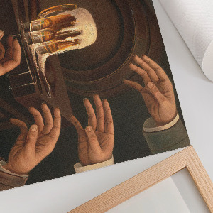 Plakat na ścianę Siedem męskich dłoni