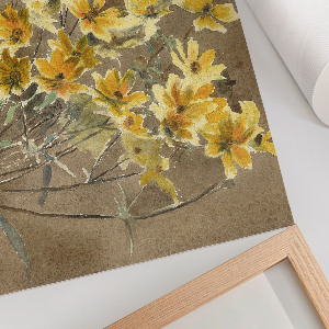 Plakat na ścianę Żółty kwiat