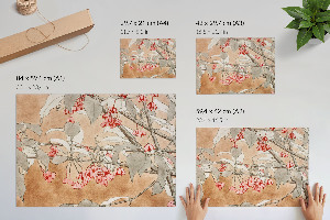 Plakat ścienny Płonący krzew