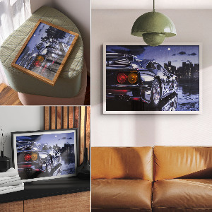 Plakat Sportowy samochód