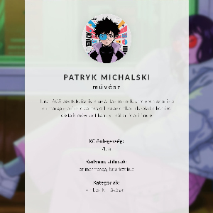 Plakat na ścianę Futurystyczna postać