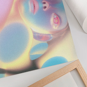 Plakat na ścianę Futurystyczna postać