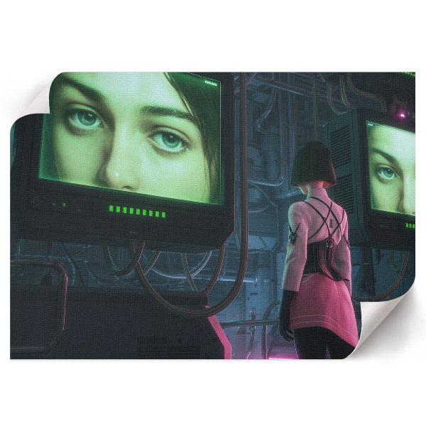 Plakat ścienny Futurystyczna technologia