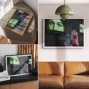 Plakat ścienny Futurystyczna technologia