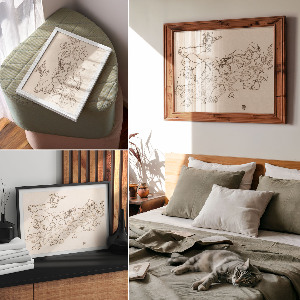 Plakat Górski strumień