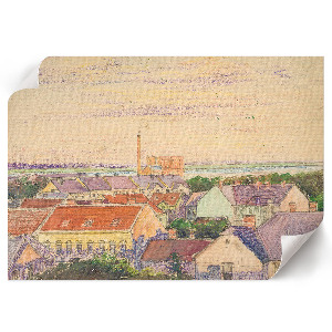 Plakat na płótnie Widok miasta